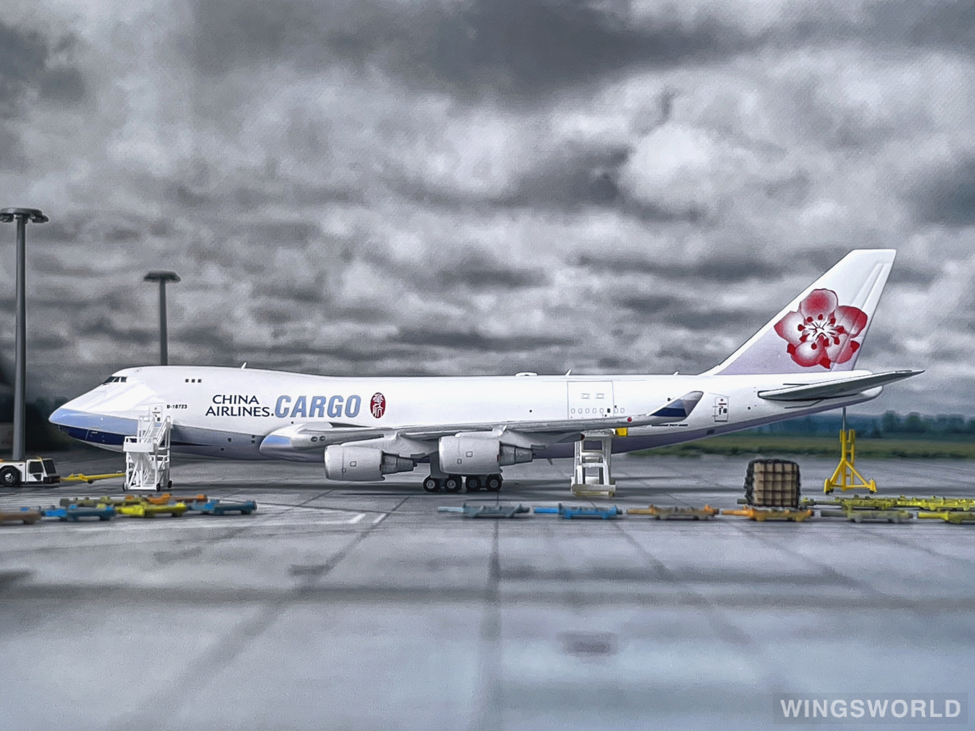 Dream Air 1:400 DACAL723 China Airlines 中华航空 Boeing 747-400 B-18723