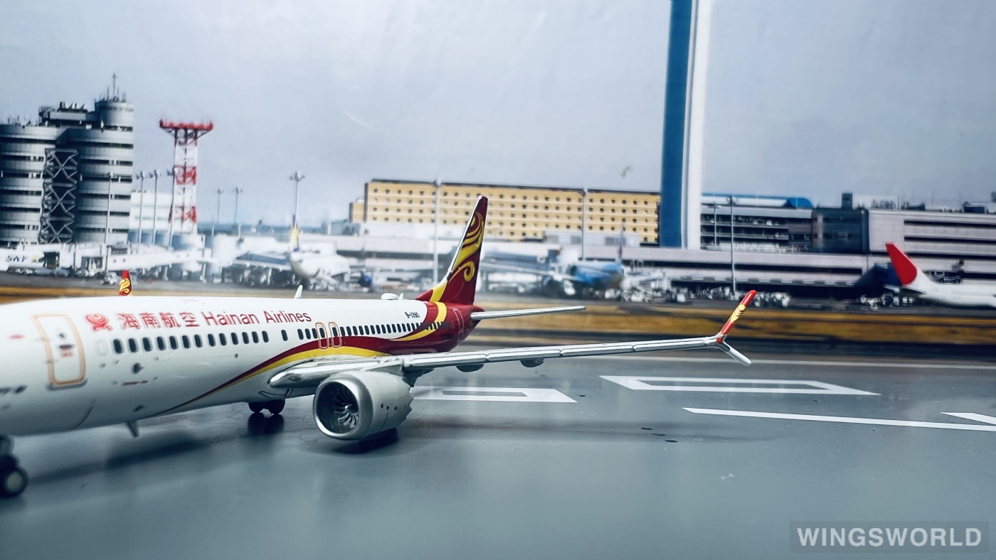 JC Wings 1:400 XX4020 Hainan Airlines 海南航空 Boeing 737 MAX 8 B-1390