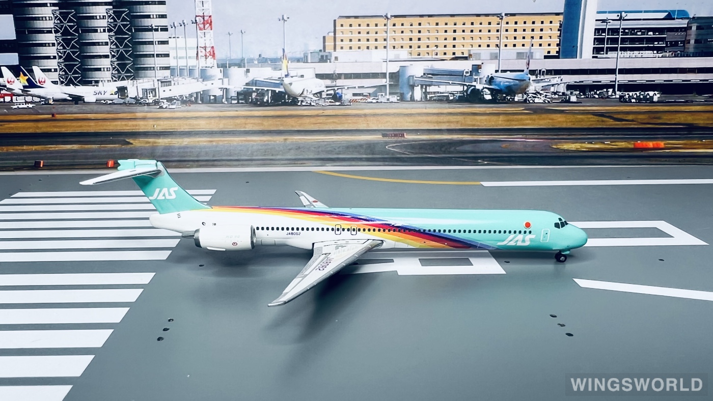 Phoenix 1:400 PH10021 JAS 日本佳速航空 McDonnell Douglas MD-90 JA8062