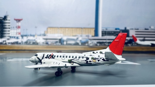 Japan Air Commuter Saab 340 JA8887  JC4076 JC Wings 1:400