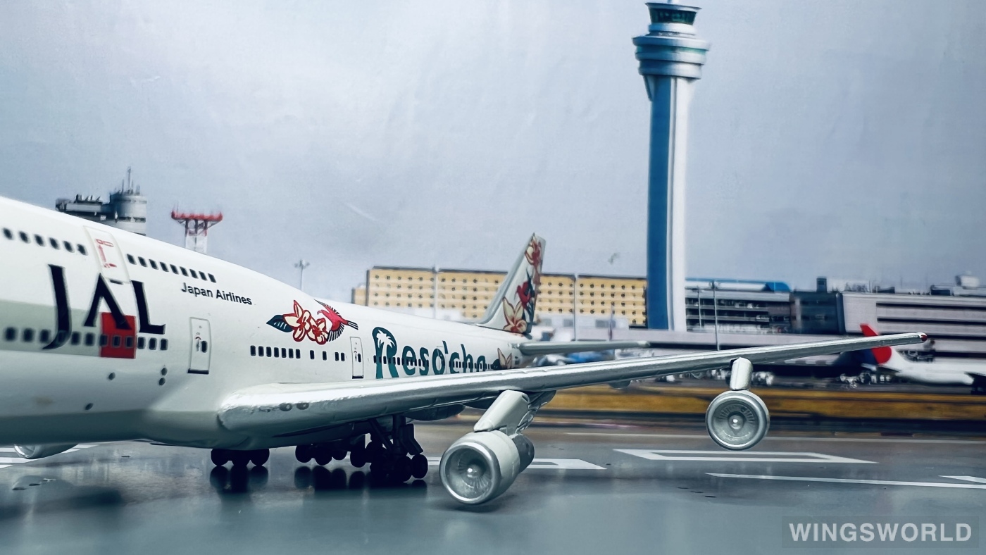 BlueAngle 1:400 BAJA8183 Japan Airlines 日本航空 Boeing 747-300 JA8183