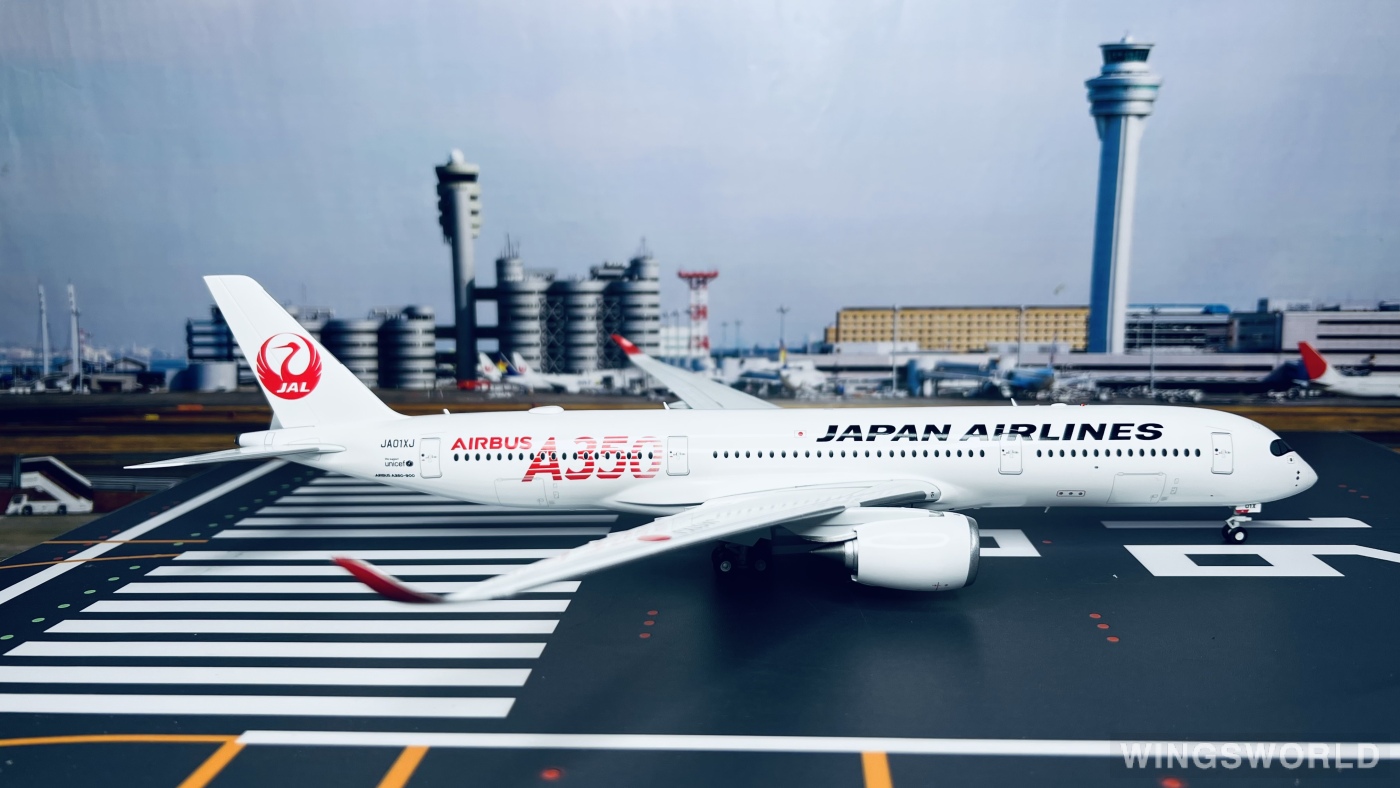 JC wings 1/200 日本航空　A350-900 (JA01XJ) Amazon | JC Wings 1/200 完成品 JAL A350-900 JA02XJ Flaps