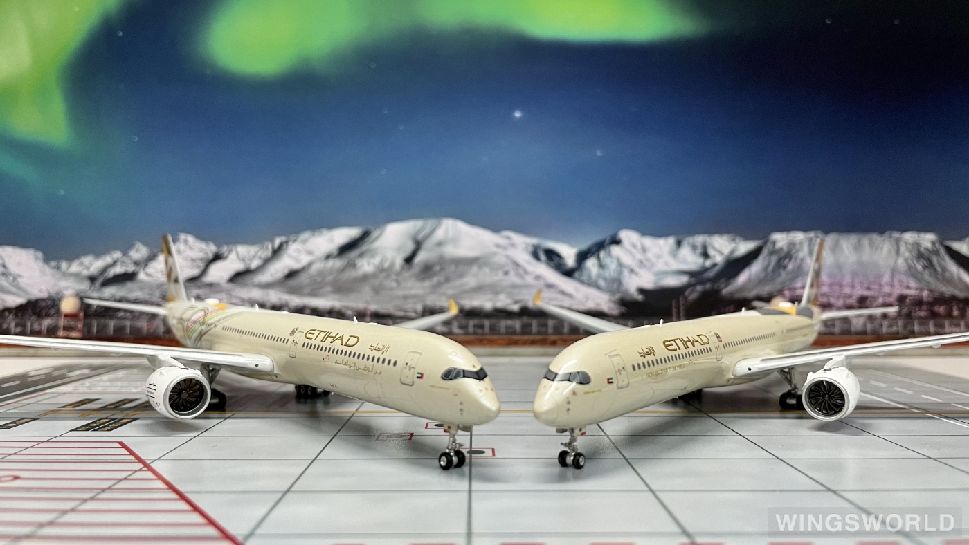 Phoenix 1:400 PH11726 Etihad Airways 阿提哈德航空 Airbus A350-1000 A6-XWB