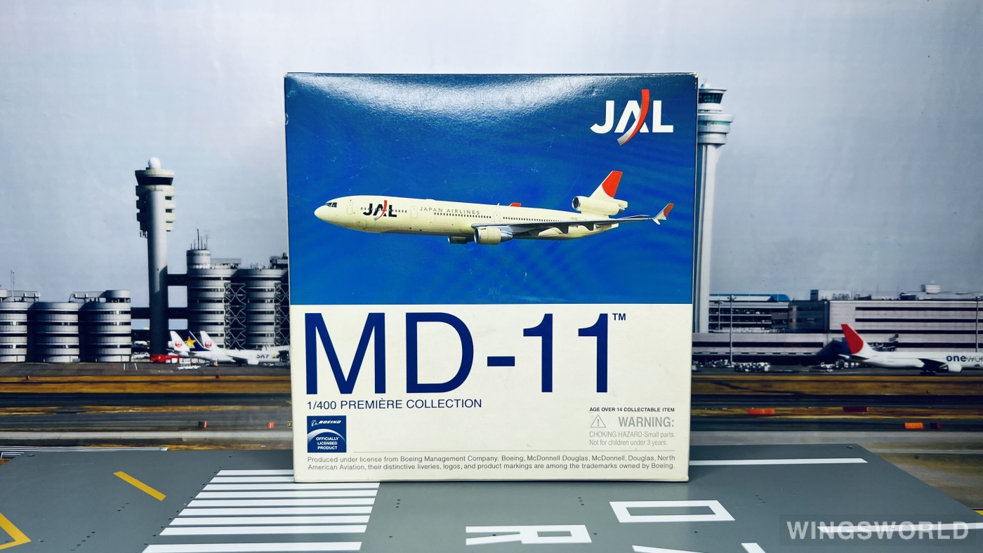 Dragon Models 1:400 55635 Japan Airlines 日本航空 McDonnell Douglas MD-11 JA8582