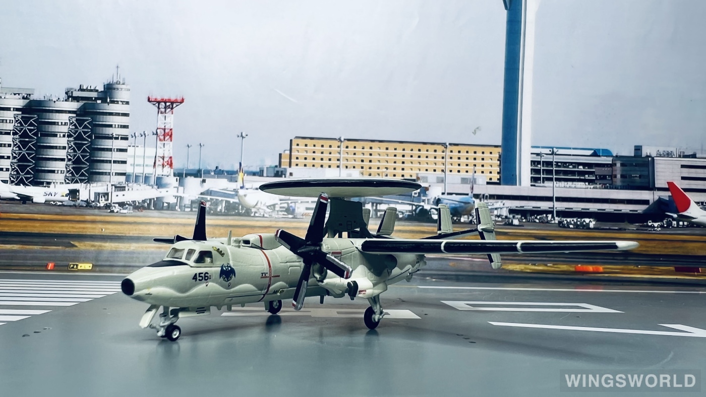 Gulliver 1:200 WA22096 JASDF 日本航空自卫队 Northrop Grumman E-2 54-3456