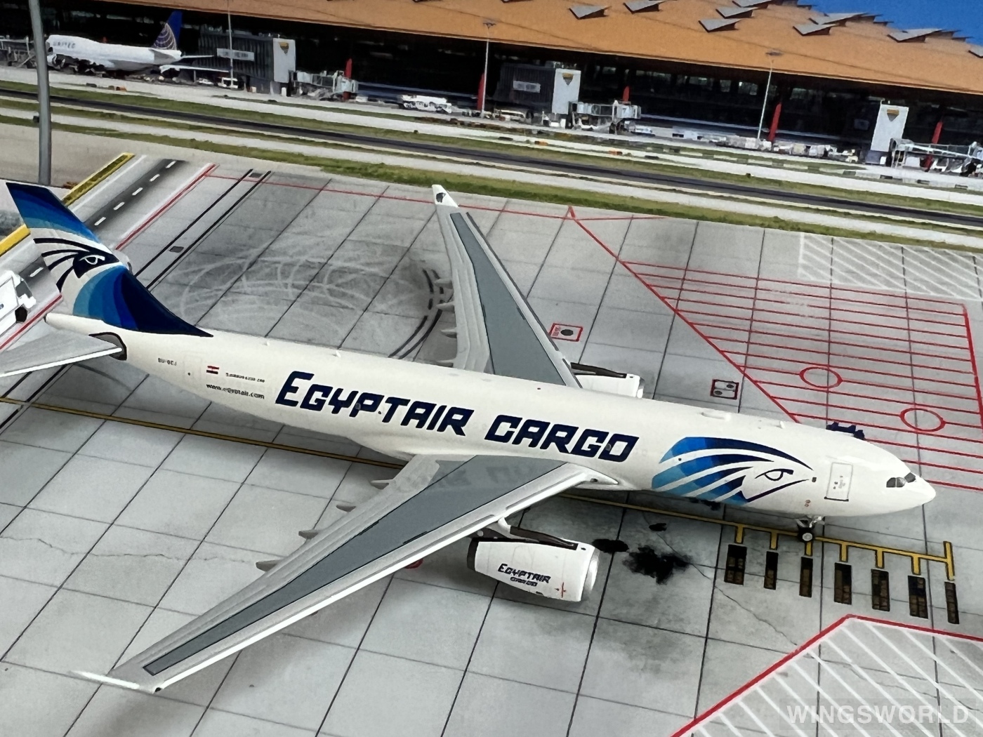 NGmodels 1:400 NG61045 EgyptAir 埃及航空 Airbus A330-200 SU-GCJ