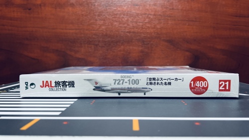 JDA 日本国内航空 Boeing 727-100 JA8314  21 DeAGOSTINI 1:400