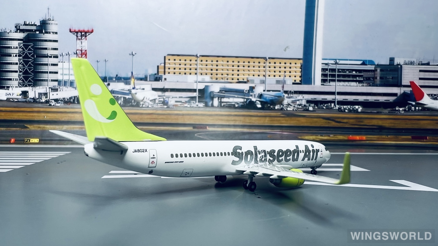 Hogan 1:400 WA24002 Solaseed Air 空之子航空 Boeing 737-800 JA802X