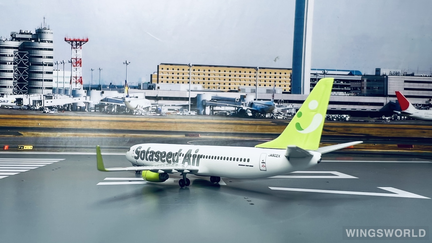 Hogan 1:400 WA24002 Solaseed Air 空之子航空 Boeing 737-800 JA802X