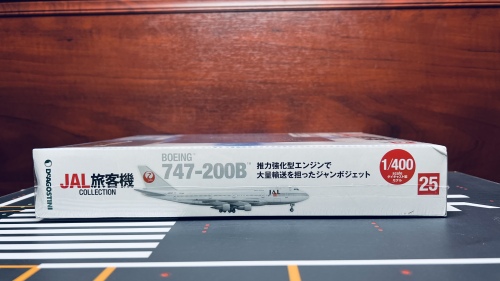 Japan Airlines 日本航空 Boeing 747-200 JA8140  25 DeAGOSTINI 1:400