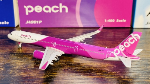 Ph peach AIRBUS A321neo JA901P 1/400 新品 Amazon | Phoenix 1/400 完成品 Peach For Airbus A321neo