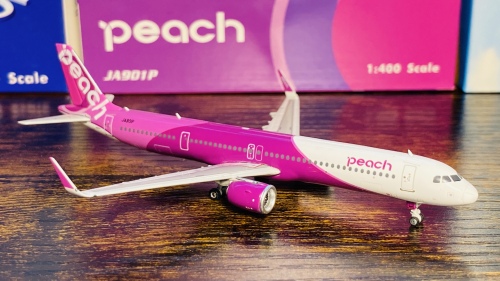Ph peach AIRBUS A321neo JA901P 1/400 新品 Amazon | Phoenix 1/400 完成品 Peach For Airbus A321neo