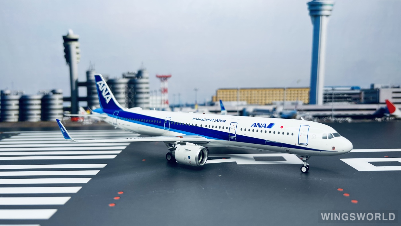 JFOX 1:200 Airbus A321neo ANA 全日空JF-A321-022 JA144A Inspiration