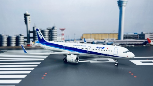 JFOX 1:200 Airbus A321neo ANA 全日空JF-A321-022 JA144A Inspiration 