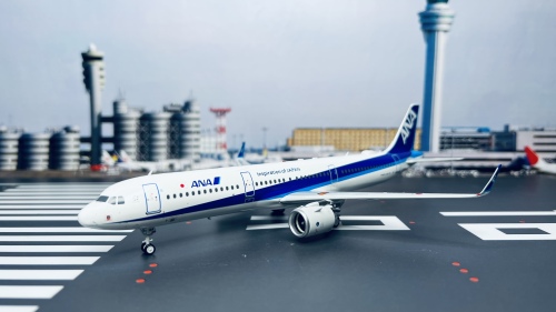 JFOX 1:200 Airbus A321neo ANA 全日空JF-A321-022 JA144A Inspiration