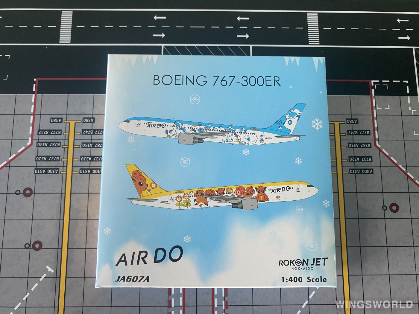 Phoenix 1:400 Boeing 767-300 Air Do 北海道国际航空PH04435 JA607A 的照片作者:上局沪段-  飞机模型世界资料库