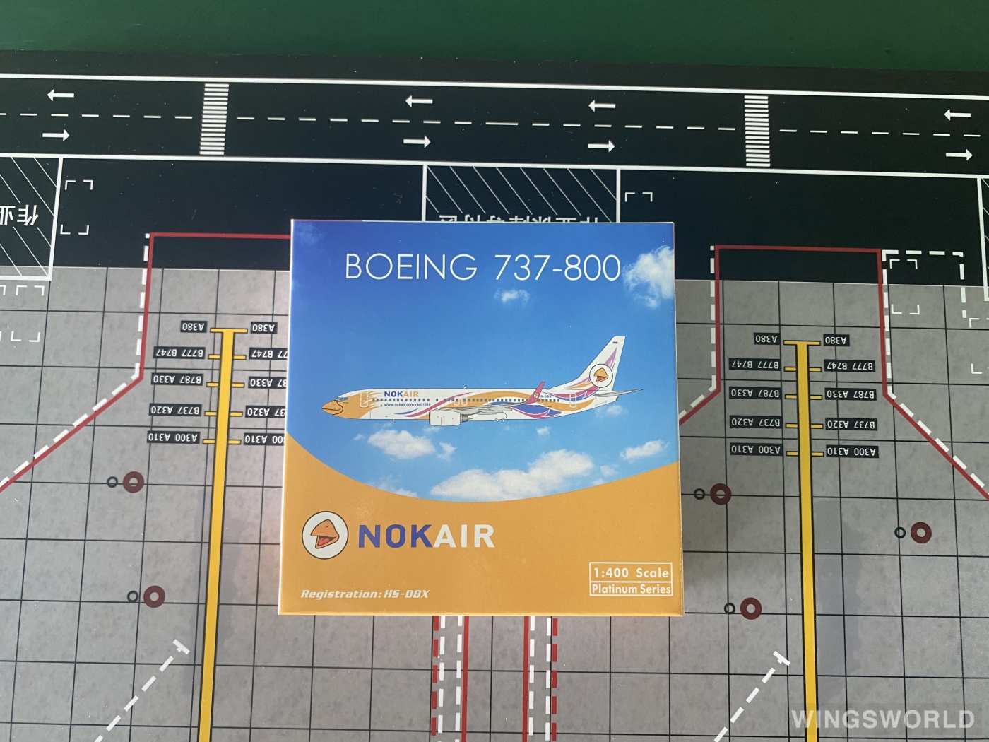 Phoenix 1:400 PH11721 Nok Air 皇雀航空 Boeing 737-800 HS-DBX