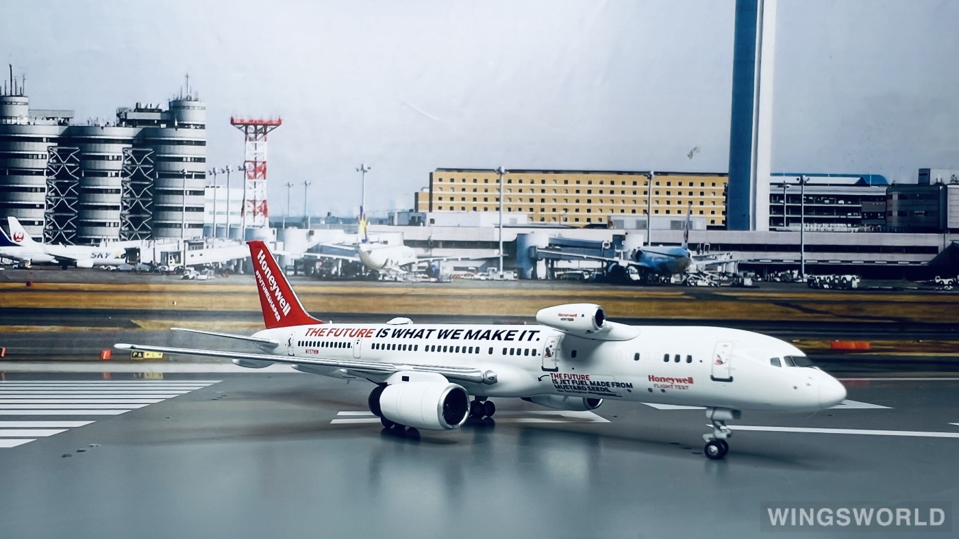 NGmodels 1:400 NG53181 Honeywell 霍尼韦尔 Boeing 757-200 N757HW