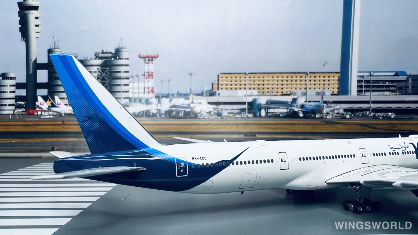 1:400 ph11338 kuwait airways 科威特航空 boeing 777-300 9k-aoc