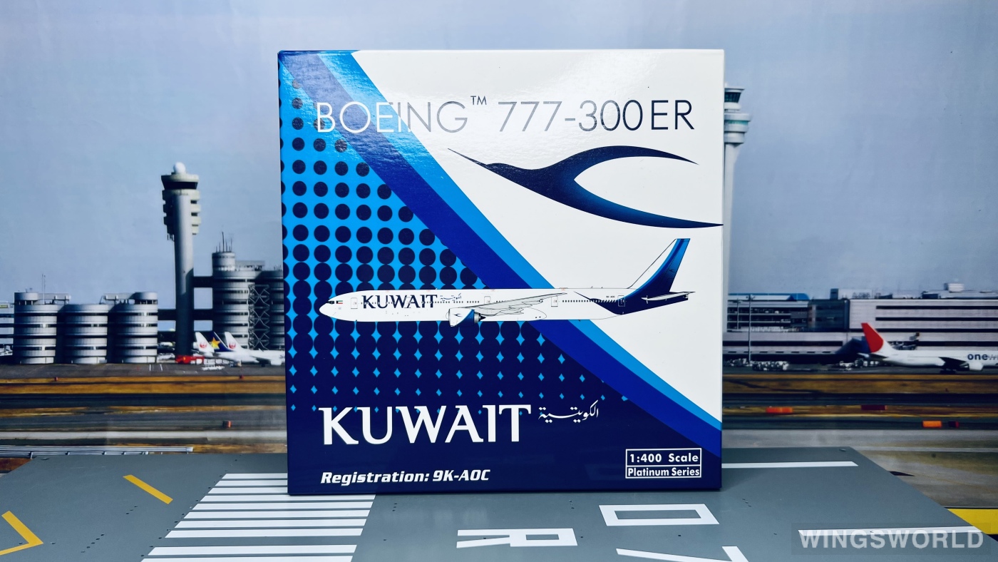 Phoenix 1:400 PH11338 Kuwait Airways 科威特航空 Boeing 777-300ER 9K-AOC