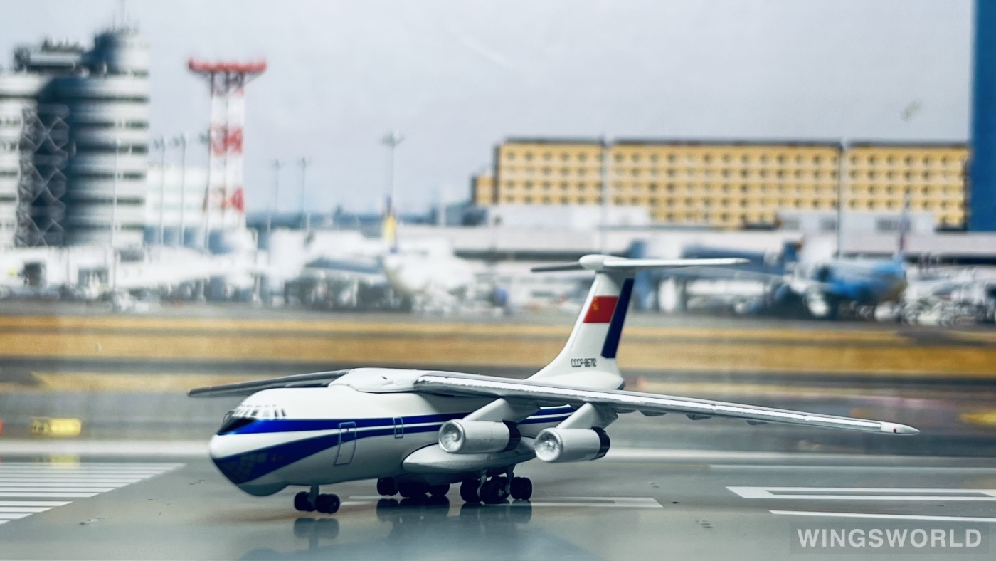 YU MODEL 1:400 YU0008 Aeroflot 俄罗斯航空 Ilyushin Il-76 CCCP-86712