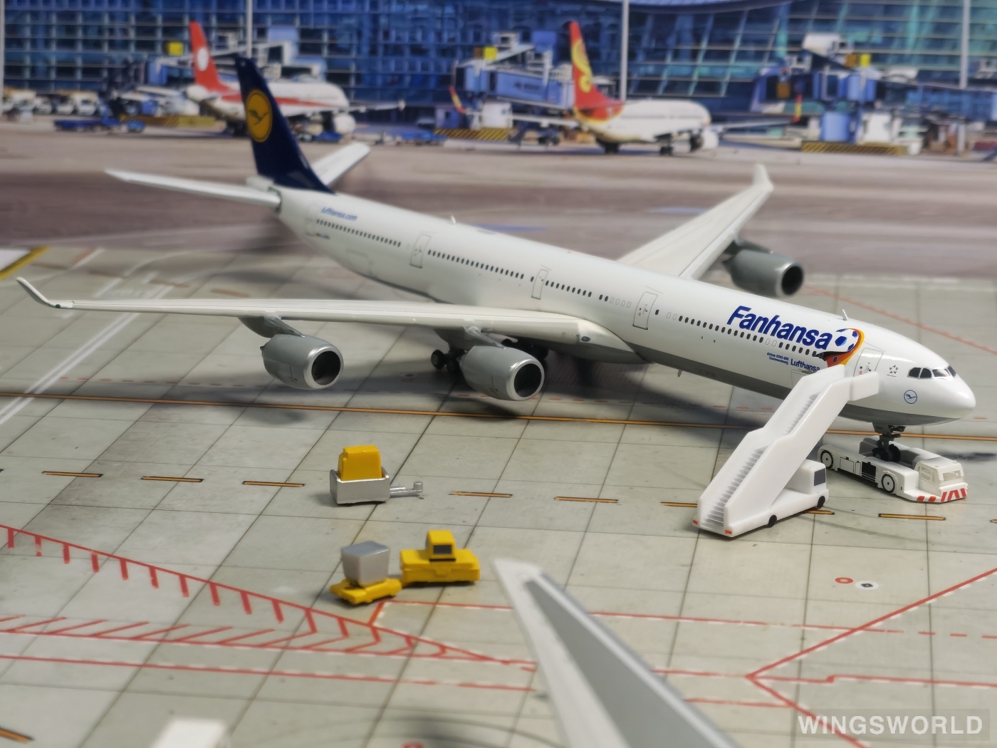Geminijets 1:400 GJDLH1318 Lufthansa 汉莎航空 Airbus A340-600 D-AIHN