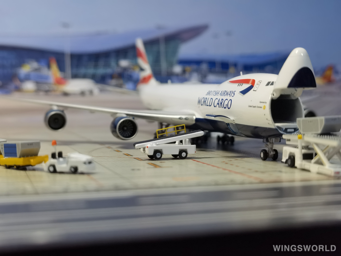 JC Wings 1:400 EW4748008 British Airways 英国航空 Boeing 747-8F G-GSSE