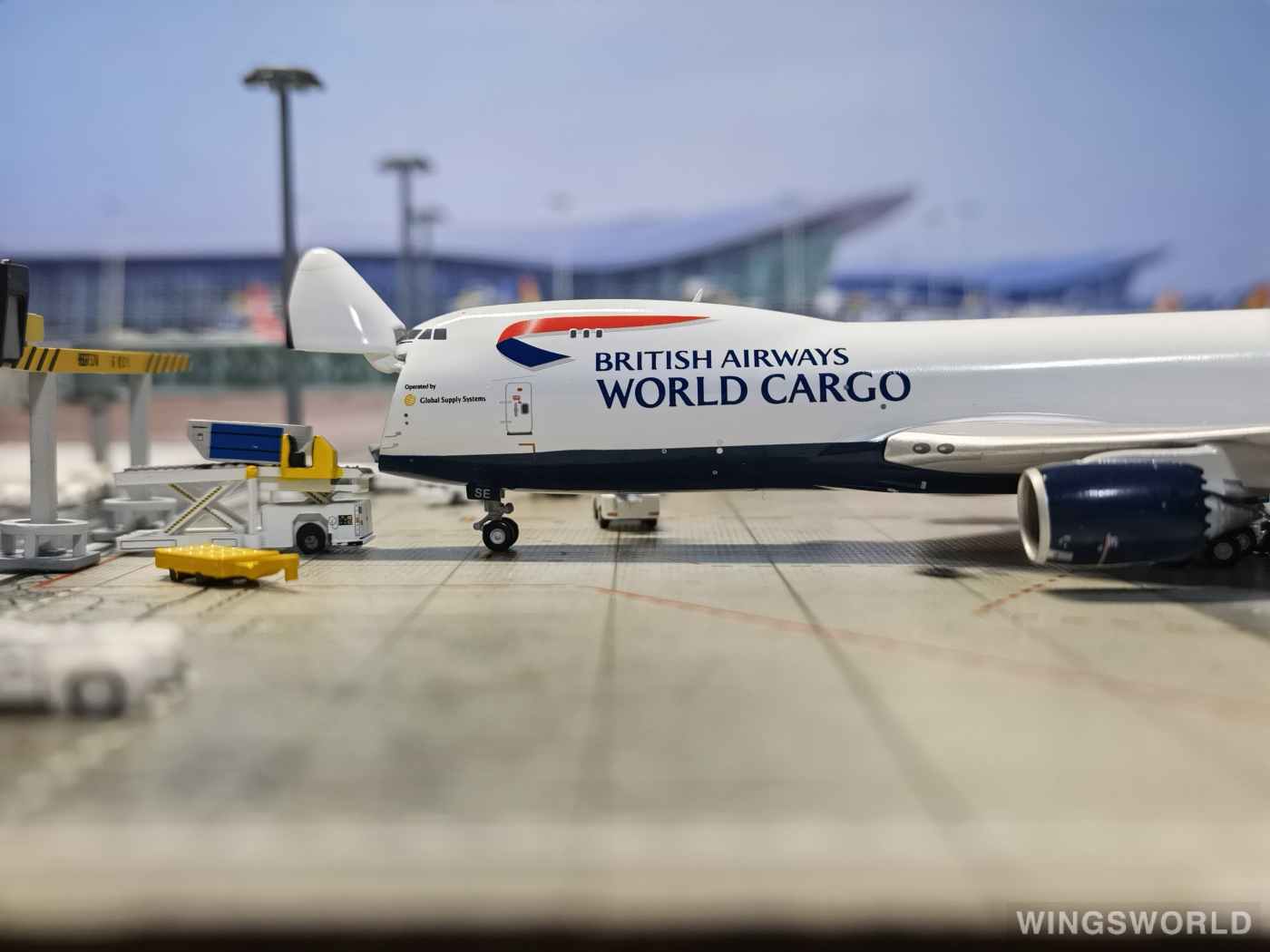 JC Wings 1:400 EW4748008 British Airways 英国航空 Boeing 747-8F G-GSSE