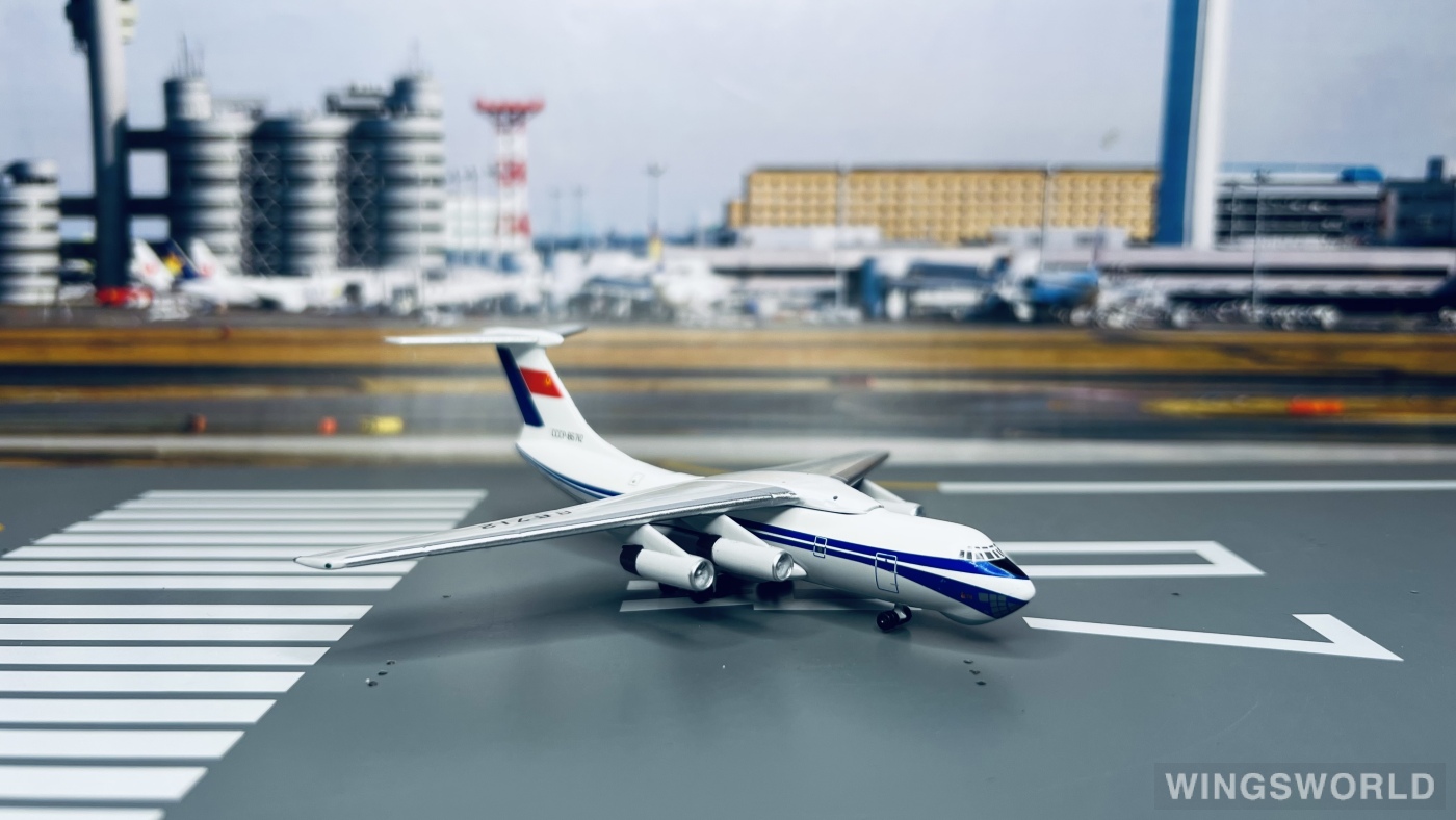 YU MODEL 1:400 YU0008 Aeroflot 俄罗斯航空 Ilyushin Il-76 CCCP-86712