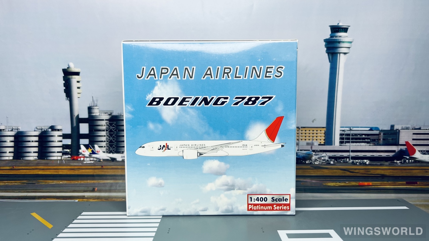 Phoenix 1:400 PH10140 Japan Airlines 日本航空 Boeing 787-8 JA7878