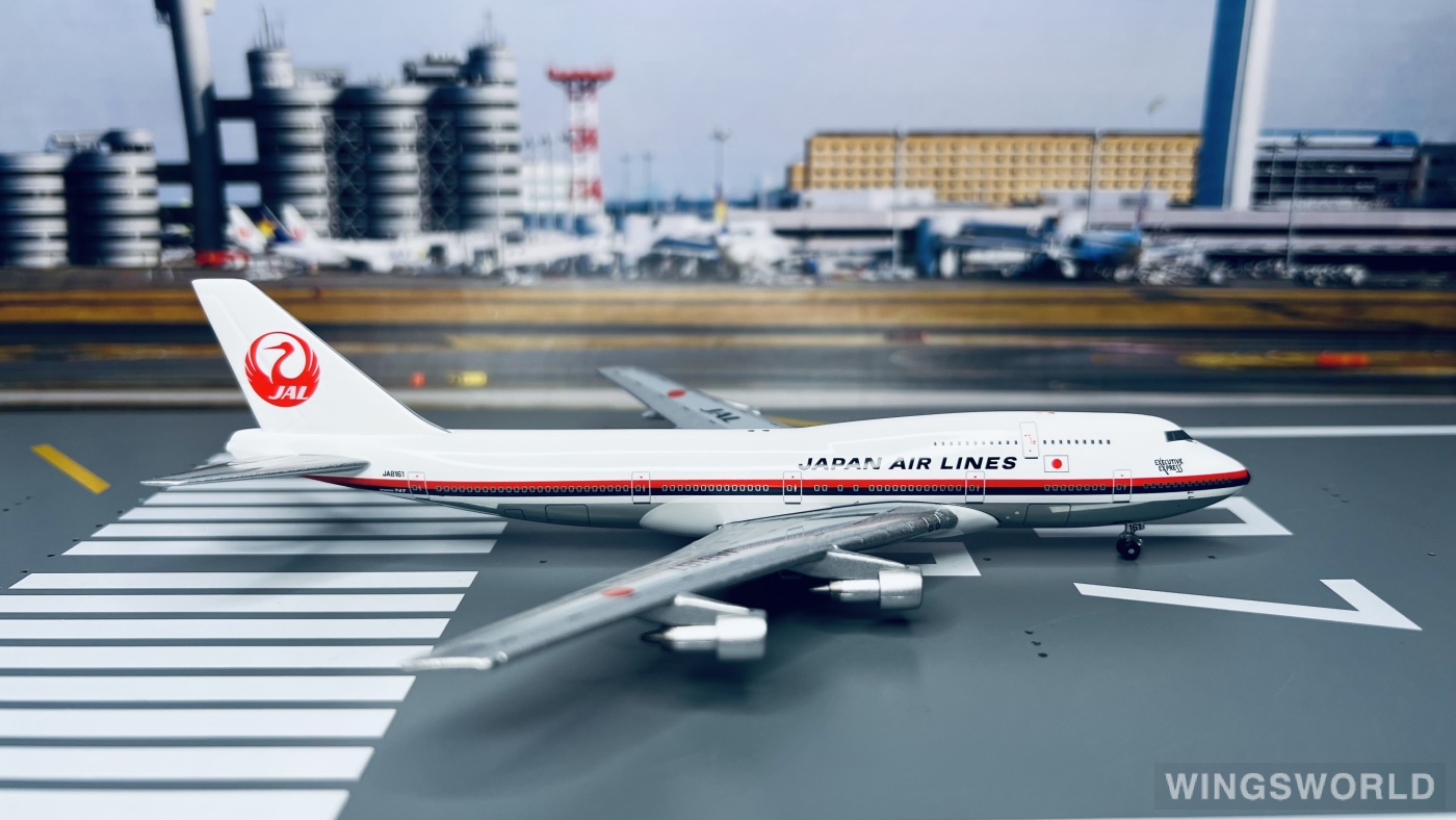 Big Bird 1:400 BB4-2004-28 Japan Airlines 日本航空 Boeing 747-300 JA8161