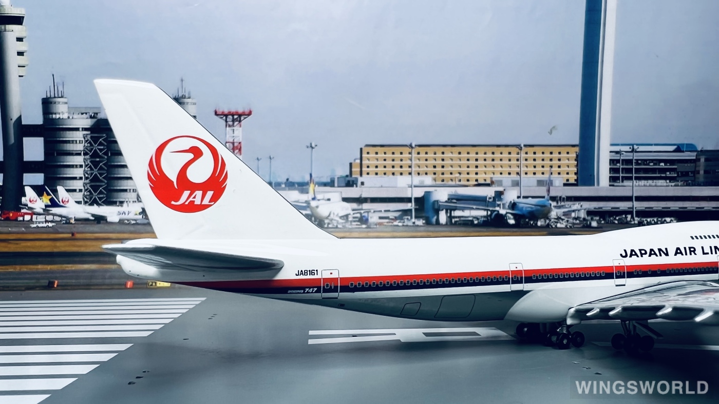 Big Bird 1:400 BB4-2004-28 Japan Airlines 日本航空 Boeing 747-300 JA8161