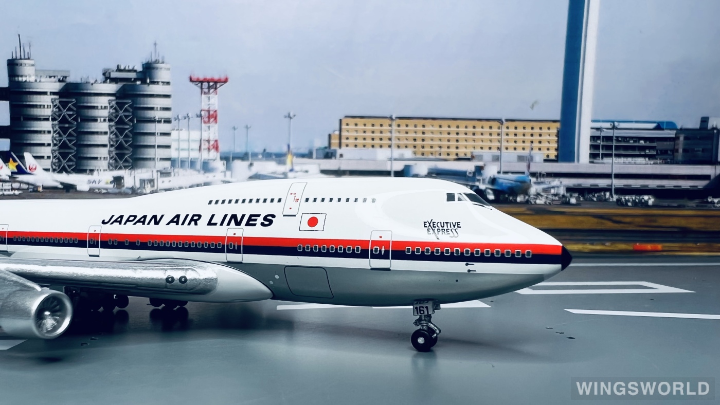 big bird 1:400 bb4-2004-28 japan airlines 日本航空 boeing 747