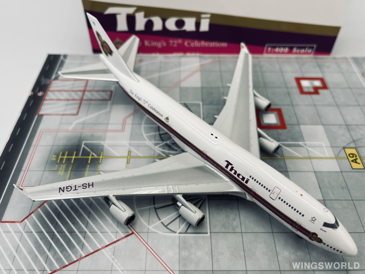 Phoenix 1:400 PH10506 Thai Airways 泰国国际航空 Boeing 747-400 HS-TGN