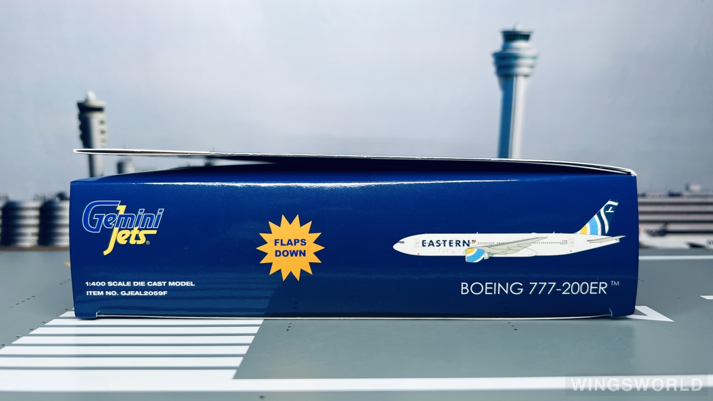 Geminijets 1:400 GJEAL2059F Eastern Air Lines 美国东方航空 Boeing 777-200ER N771KW