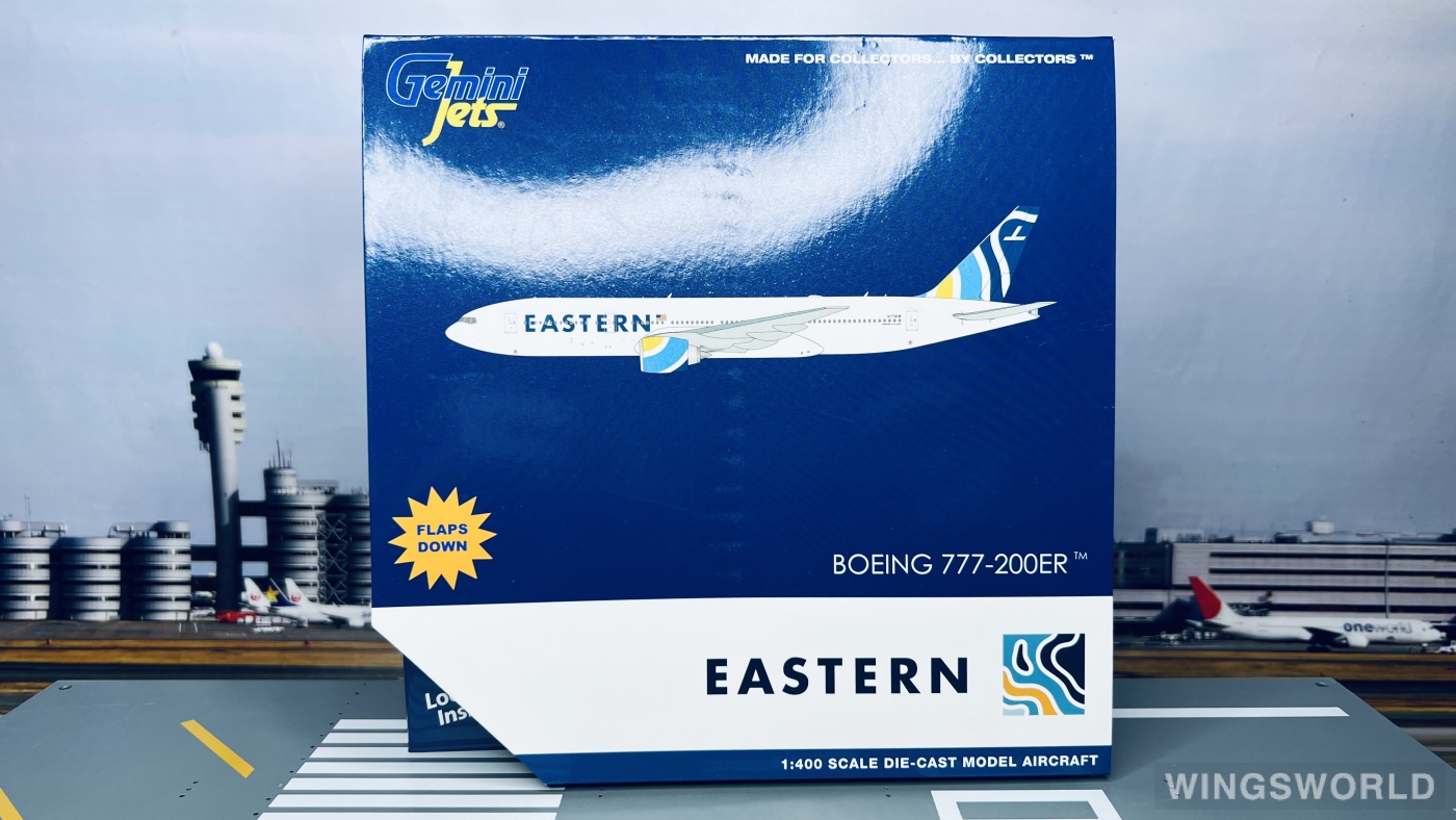 Geminijets 1:400 GJEAL2059F Eastern Air Lines 美国东方航空 Boeing 777-200ER N771KW
