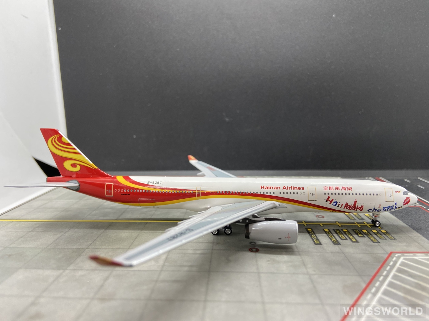 AeroClassics 1:400 ACB8287 Hainan Airlines 海南航空 Airbus A330-300 B-8287