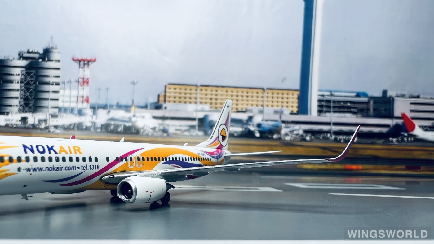 Phoenix 1:400 PH11721 Nok Air 皇雀航空 Boeing 737-800 HS-DBX