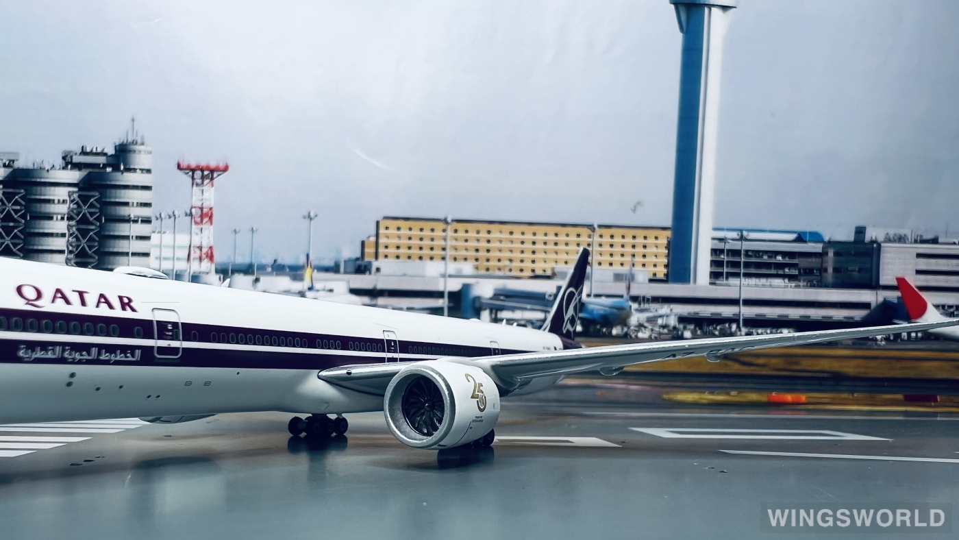 Phoenix 1:400 PH11739 Qatar 卡塔尔航空 Boeing 777-300ER A7-BAC