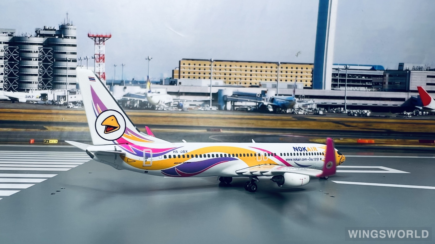 Phoenix 1:400 PH11721 Nok Air 皇雀航空 Boeing 737-800 HS-DBX