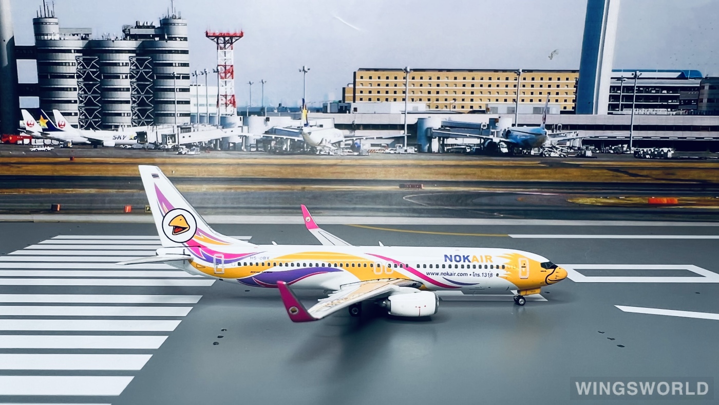 Phoenix 1:400 PH11721 Nok Air 皇雀航空 Boeing 737-800 HS-DBX