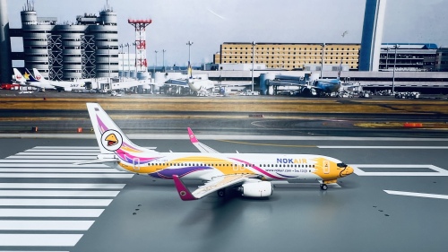 Nok Air 皇雀航空 Boeing 737-800 HS-DBX  PH11721 Phoenix 1:400