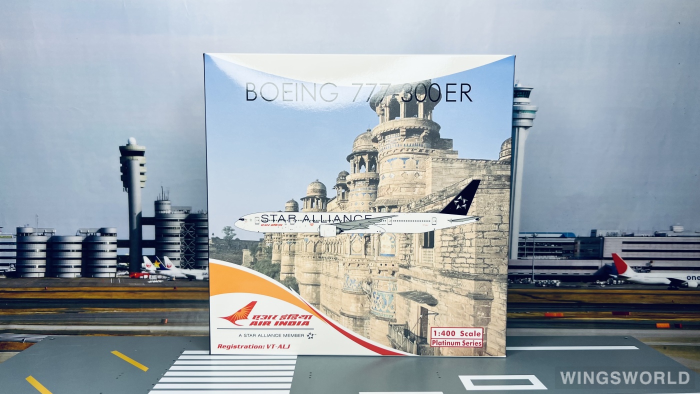 Phoenix 1:400 PH11729 Air India 印度航空 Boeing 777-300ER VT-ALJ