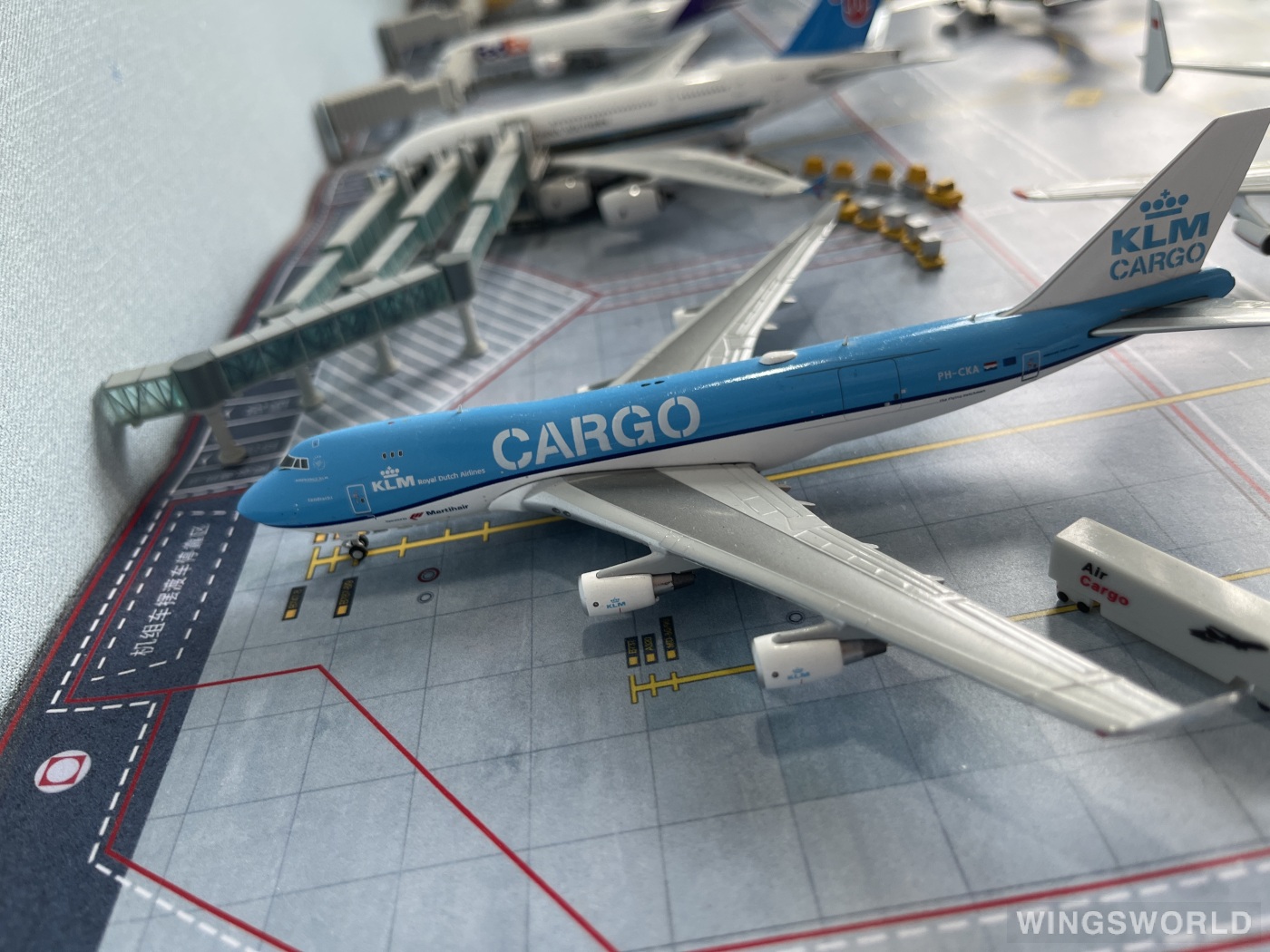 Geminijets 1:400 GJKLM1827 KLM 荷兰皇家航空 Boeing 747-400 PH-CKA