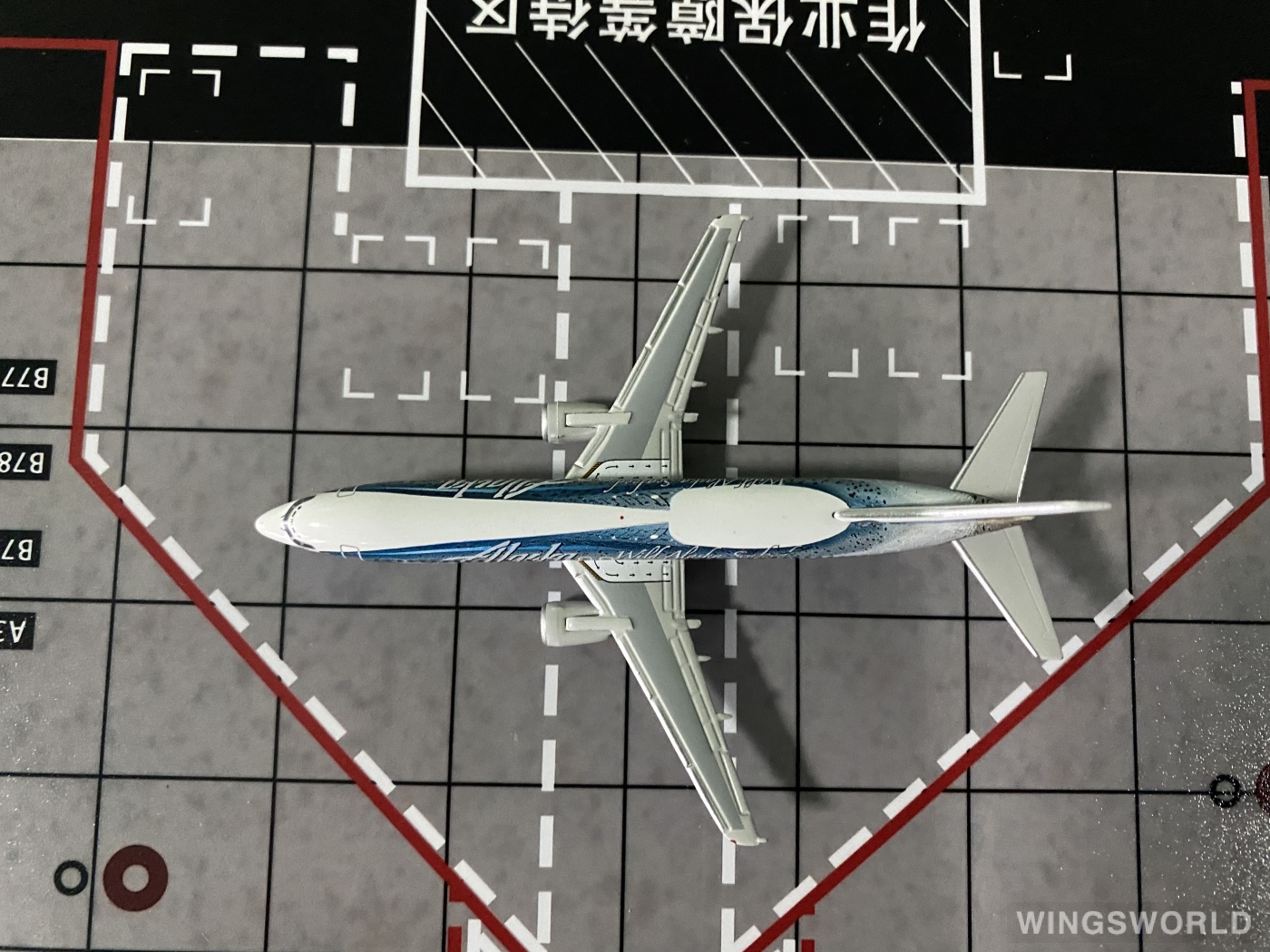 Geminijets 1:400 GJASA607 Alaska Airlines 阿拉斯加航空 Boeing 737-400 N792AS