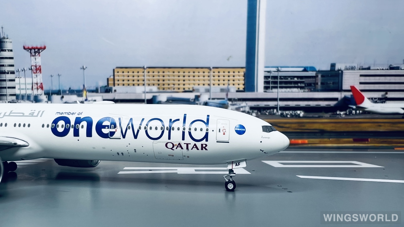 NGmodels 1:400 NG73013 Qatar 卡塔尔航空 Boeing 777-300ER A7-BAF