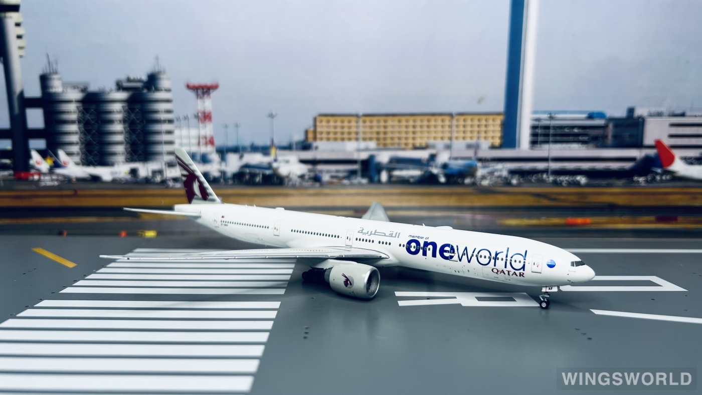 NGmodels 1:400 NG73013 Qatar 卡塔尔航空 Boeing 777-300ER A7-BAF