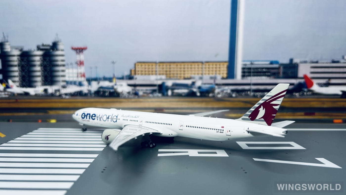 NGmodels 1:400 NG73013 Qatar 卡塔尔航空 Boeing 777-300ER A7-BAF