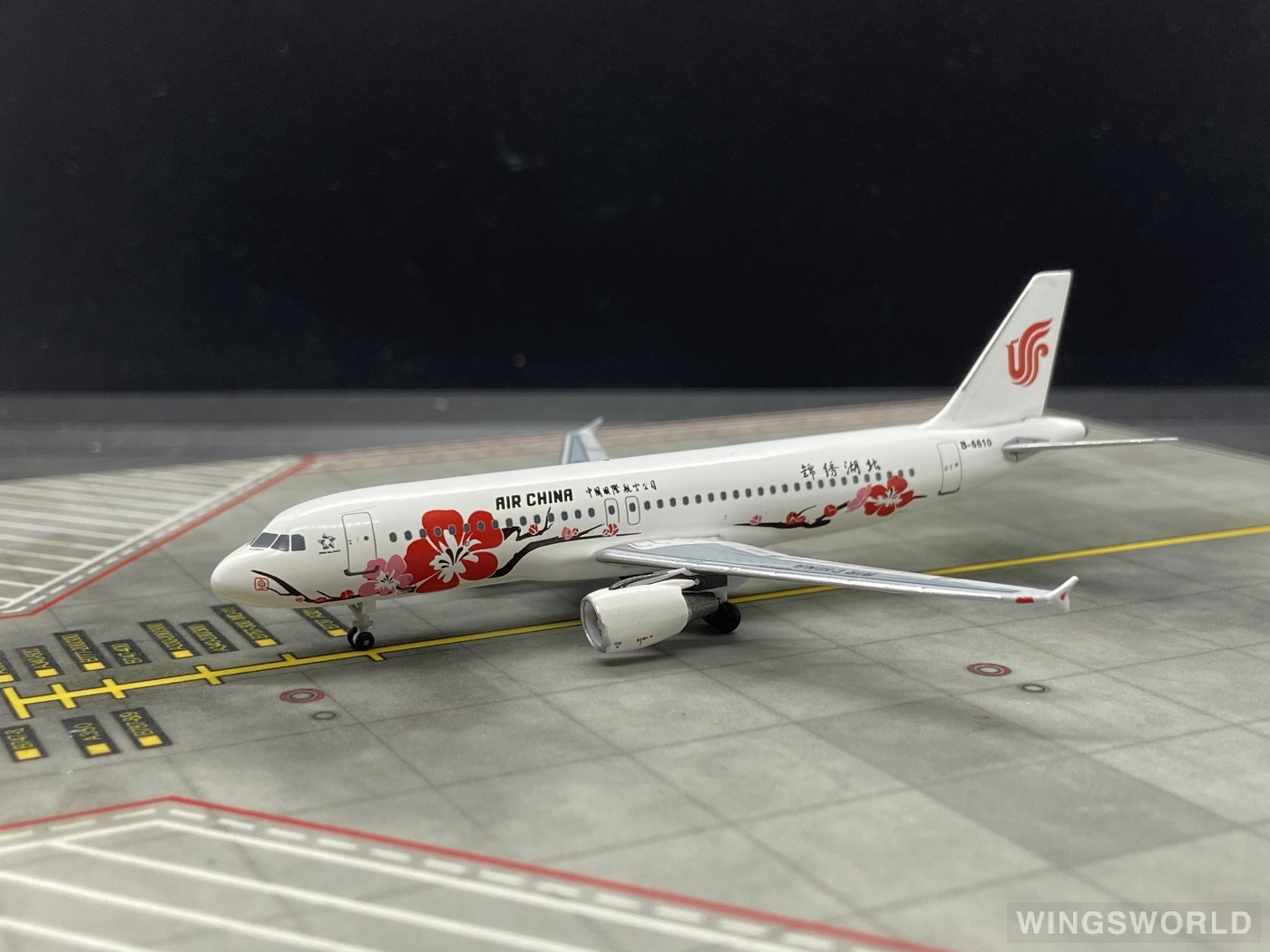 AeroClassics 1:400 ACB6610 Air China 中国国际航空 Airbus A320 B-6610