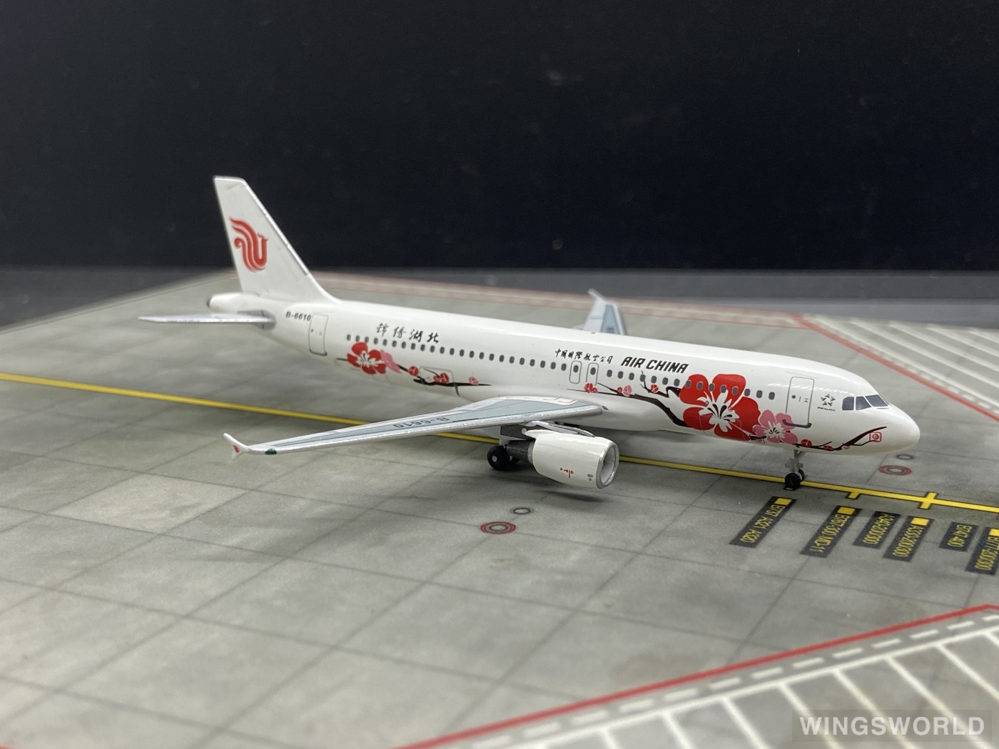 AeroClassics 1:400 ACB6610 Air China 中国国际航空 Airbus A320 B-6610